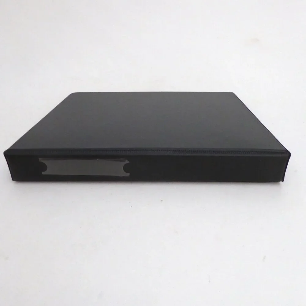 NEW 600 BUSINESS CARD AVERY 3 RINGED BINDER CARD HOLDER SLEEVES